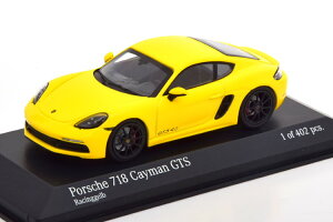 ~j`vX 1/43 |VF 718 (982) PC} GTS 2020 CG[ 402Minichamps 1:43 Porsche 718 (982) Cayman GTS 2020 yellow Limited Edition 402 pcs
