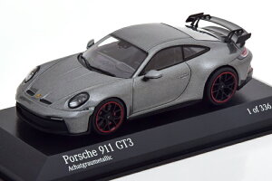 ~j`vX 1/43 |VF 911 (992) GT3 2020 O[^bN 336 Minichamps 1:43 Porsche 911 (992) GT3 2020 graumetallic Limited Edition 336 pcs.