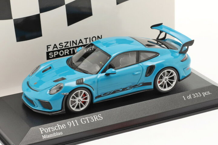 楽天市場】ミニチャンプス 1/43 ポルシェ 911 (991 2) GT3 RS 2018 