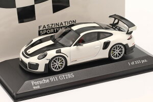 ~j`vX 1/43 |VF 911 GT2 RS @CTbn pbP[W 2018 zCg ubN 333 Minichamps 1:43 Porsche 911 GT2 RS Weissach Package 2018 wei?/schwarz Limited Edition 333 pcs.