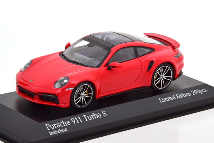 楽天市場】ミニチャンプス 1/43 ポルシェ 911 992 ターボ S 2020 
