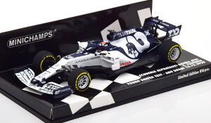 �~�j�`�����v�X 1/43 �A���t�@ �^�E�� �z���_ AT01 �����O �h���C�o�[ �e�X�g �A�u�_�r 2020 �p�c 816�����Minichamps 1:43 Alpha Tauri Honda AT01 Young Driver Test Abu Dhabi 2020 Tsunoda Limited Edition 816 pcs