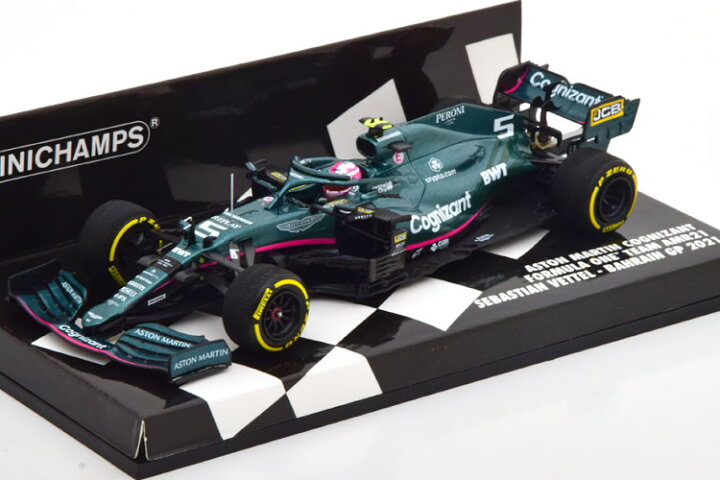 楽天市場】ミニチャンプス 1/43 アストンマーティン AMR21 バーレーン 