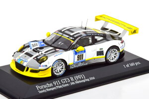 ミニチャンプス 1/43 ポルシェ 911 GT3 R #911 ニュルブルクリンク24時間 2016 160台限定 Minichamps 1:43 Porsche 911 GT3 R #911 24h Nuerburgring 2016 Limited Edition 160 pcs