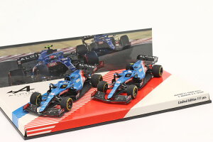 ~j`vX 1/43 As[k A521 F1 2021 2Zbg #14 A\ { #31 IR 111Minichamps 1:43 Alpine A521 F1 2021 2-Car Set #14 Alonso & #31 Ocon Limitation 111 pcs.