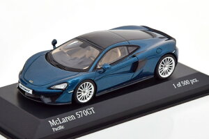 ~j`vX 1/43 }N[ 570GT 2017 u[^bN 500Minichamps 1:43 McLaren 570GT 2017 blue-metallic Limited Edition 500 pcs