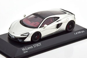 ~j`vX 1/43 }N[ 570GT 2017 Vo[ 500Minichamps 1:43 McLaren 570GT 2017 silver Limited Edition 500 pcs