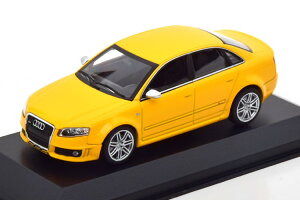 ~j`vX 1/43 AEfBRS4 T[ 2004 CG[ }LV`vX RNVMinichamps 1:43 Audi RS4 Saloon 2004 yellow Maxichamps Collection