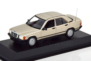 ~j`vX 1/43 ZfXExc 190E W201 1984 CgS[h }LV`vXRNV Minichamps 1:43 Mercedes 190E W201 1984 lightgold Maxichamps Collection