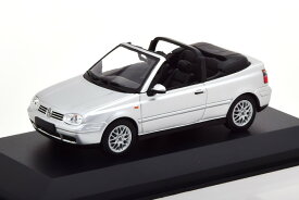 ミニチャンプス 1/43 フォルクスワーゲン ゴルフ 4 コンバーチブル 1998 シルバー マキシチャンプス シリーズ Minichamps 1:43 VW Golf 4 Convertible 1998 silver Maxichamps Series