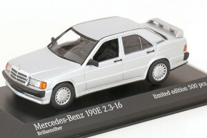 ~j`vX 1/43 ZfXExc 190E 2.3-16 W201 T[ 1984 Vo[ 500Minichamps 1:43 Mercedes 190E 2.3-16 W201 Saloon 1984 silver Limited Edition 500 pcs