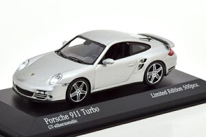 ~j`vX 1/43 |VF 911 997 ^[{ 2006 Vo[ 500 Minichamps 1:43 Porsche 911 997 Turbo 2006 silver Limited Edition 500 pcs