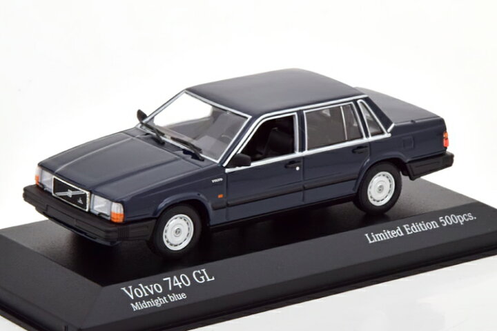 楽天市場】ミニチャンプス 1/43 ボルボ 740 GL サルーン 1986 ダーク 