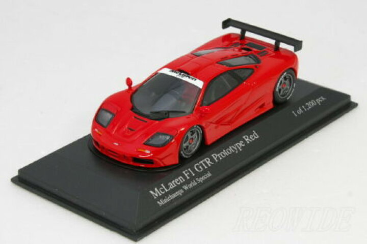 楽天市場】＜中古品＞ミニチャンプス 1/43 マクラーレン F1 GTR 