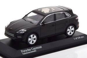 ~j`vX 1/43 |VF JCG 2017 ubN^bN 336 Porsche Cayenne black-metallic Limited Edition 336 pcs