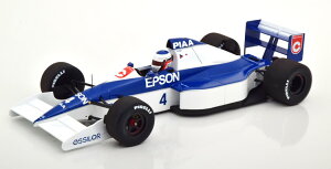 �~�j�`�����v�X 1/18 �e�B���� �t�H�[�h 018 �A�����J�O�����v�� 1990 �}���{���X�e�b�J�[�t 330����� Minichamps 1:18 Tyrrell Ford 018 GP USA 1990 Alesi with Decals Limited Edition 330 pcs