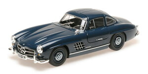 ~j`vX 1/18 ZfXExc 300SL N[y KEBO (W198) 1955 _[Nu[ Minichamps 1:18 Mercedes-Benz 300SL COUPE GULLWING (W198) 1955 DARK BLUE