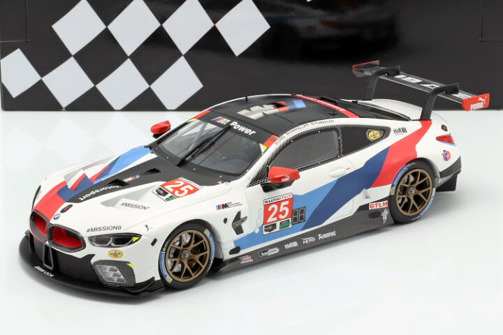 楽天市場】ミニチャンプス 1/18 BMW M8 GTE #25 3rdクラス プチ・ル 