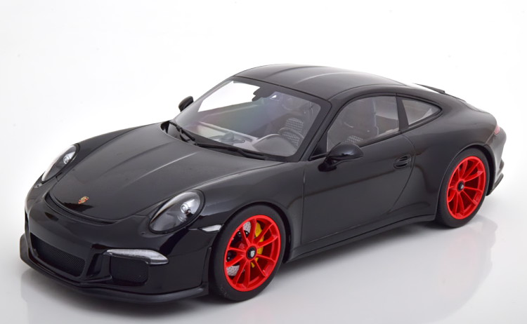 ミニチャンプス 1 12 ポルシェ 911 991  R 2016 ブラック レッド Minichamps 1:12 Porsche 911  991  R 2016 black red