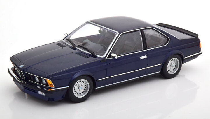 楽天市場】ミニチャンプス 1/18 BMW 635 C SI E24 1982 ダークブルー 