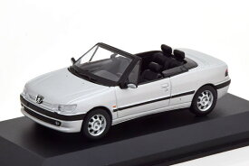 ミニチャンプス 1/43 プジョー 306 コンバーチブル 1998 シルバー マキシチャンプスシリーズ Minichamps 1:43 Peugeot 306 Convertible 1998 silver Maxichamps-Series