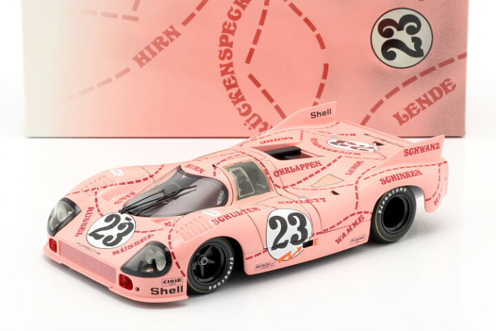 楽天市場】ミニチャンプス 1/18 ポルシェ 917/20 ピンクピッグ #23 ル 