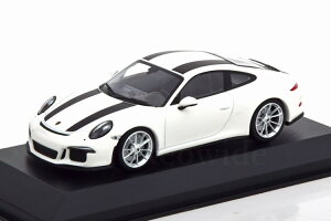 ~j`vX 1/43 |VF 911 991 R N[y 2016 zCg ubN }LV`vXRNV Minichamps 1:43 Porsche 911 (991) R Coupe 2016 white black Maxichamps Collection