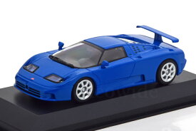 ミニチャンプス 1/43 ブガッティ EB 110 1994 ブルー マキシチャンプスコレクション Minichamps 1:43 Bugatti EB 110 1994 blue Maxichamps Collection