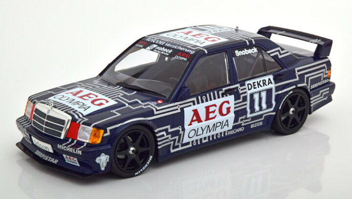 楽天市場】ミニチャンプス 1/18 メルセデス・ベンツ 190E 2.5-16 Evo1 