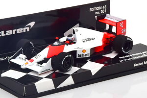 ~j`vX 1/43 }N[ z_ MP4/5B uWGP 1990 fJ[t 300 Minichamps 1:43 McLaren Honda MP4/5B GP Brazil 1990 Berger with Decals Limited 300 pcs