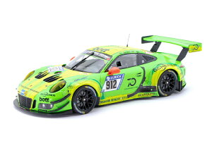 �~�j�`�����v�X 1/18 �|���V�F 911 991 GT3 R #912 �D�� �j�����u���N�����N24���� 2018 500����� Minichamps 1:18 Porsche 911 991 GT3 R #912 Winner 24h Nrburgring 2018 Manthey Grello Limitation 500 pcs.