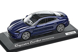 ミニチャンプス 1/43 ポルシェ タイカン ターボ スペクトラム エディション 2020 ゲンチアン ブルー メタリック 2020台限定 Minichamps 1:43 Porsche Taycan Turbo Spectrum Edition 2020 gentian blue metallic Limitation 2020 pcs.