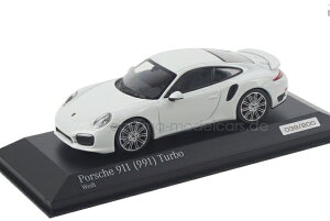 ~j`vX 1/43 |VF 911 991 ^[{ zCg CeA ubN 200 Minichamps 1:43 Porsche 911 991 Turbo white interior black limited 200 pcs