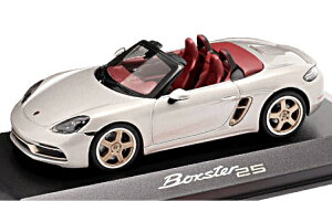 ~j`vX 1/43 |VF 718 982 {NX^[ 25N GT Vo[ ^bN Minichamps 1:43 Porsche 718 982 Boxster 25 Years GT silver metallic