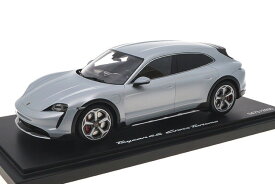 ミニチャンプス 1/18 ポルシェ タイカン ターボ S クロス ツーリスモ 2021 アイスグレー ショーケース付き 2000台限定Minichamps 1:18 Porsche Taycan Turbo S Cross Turismo 2021 ice grey with showcase Limitation 2000 pcs.