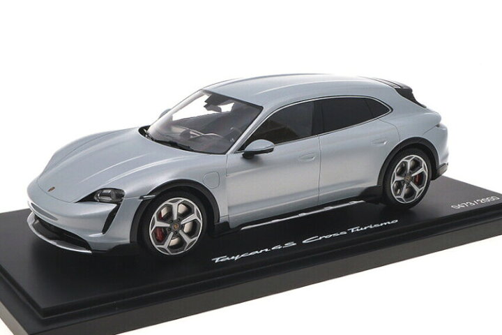 楽天市場】ミニチャンプス 1/18 ポルシェ タイカン ターボ S クロス 