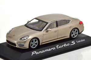 ~j`vX 1/43 |VF pi[ ^[{ S GO[NeBu 2013 S[f ^bN |VFʔMinichamps 1:43 Porsche Panamera Turbo S Executive 2013 golden-metallic special edition of Porsche