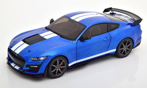 \h 1/18 tH[h }X^O VFr[ GT 500 t@Xg gbN u[^bNSolido 1:18 Ford Mustang Shelby GT 500 Fast Track blaumetallic