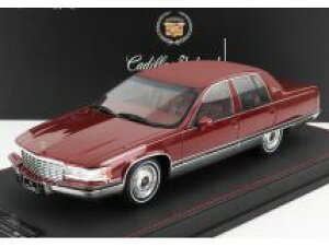 VAV-MODELS 1/18 LfbN t[gEbh uA Z_ 1993 bh^bNVAV-MODELS 1:18 CADILLAC FLEETWOOD BROUGHAM SEDAN 1993 RED MET