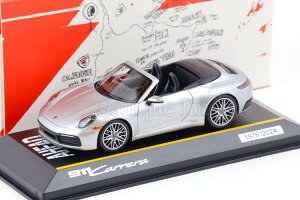 ~j`vX 1/43 |VF 911 (992) J JuI AHEAD GT-Vo[ WAP fB[[Minichamps 1:43 Porsche 911 (992) Carrera Cabriolet AHEAD GT-silver WAP DEALER