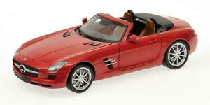 ~j`vX 1/18 ZfX SLS AMG [hX^[ 2011 bh^bNMinichamps 1:18 Mercedes SLS AMG Roadster 2011 Red metallic