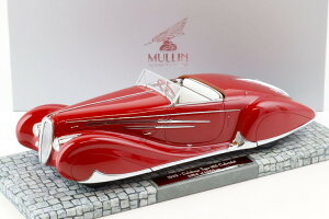 ~j`vX 1/18 hCG ^Cv 165 JuI bh }Ԕ 1939 Minichamps 1:18 Delahaye Type 165 Cabriolet red The Mullin Automotive Museum 1939