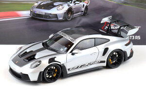 ~j`vX 1/18 |VF 911 992 GT3 RS 2022 @CUbn pbP[W Vo[ /ubNzC[ 333 JMinichamps 1:18 Porsche 911 992 GT3 RS 2022 Weissach Package silver/black wheels limitation 333 pcs