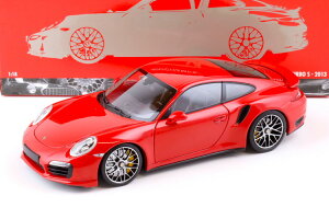 ~j`vX 1/18 |VF 911 (991) ^[{ S N[y 2013 bh JMinichamps 1:18 Porsche 911 (991) Turbo S Coupe 2013 red