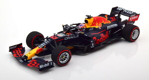 �~�j�`�����v�X 1/18 ���b�h�u�� �z���_ RB16B �D�� �I�����_GP ���[���h �`�����s�I�� 2021 �t�F���X�^�b�y�� 1632�����Minichamps 1:18 Red Bull Honda RB16B Winner GP Netherlands World Champion 2021 Verstappen Limited Ed