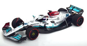 ミニチャンプス 1/18 メルセデス・ベンツ AMG F1 W13 Eパフォーマンス スペイン GP 2022 Russell 630台限定Minichamps 1:18 Mercedes AMG F1 W13 E Performance GP Spain 2022 Russell Limited Edition 630 pcs