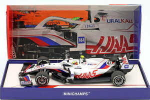 ミニチャンプス 1/18 ハース VF-21 #47 バーレーンGP フォーミュラ1 2021 ミック・シューマッハ 222台限定Minichamps 1:18 Haas VF-21 #47 Bahrain GP formula 1 2021 Mick Schumacher Limitation 222 pcs.