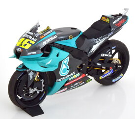 ミニチャンプス 1/12 ヤマハ YZR-M1 ペトロナス バレンティーノ・ロッシ ブラック/グリーンMinichamps 1:12 Yamaha YZR-M1 TEAM PETRONAS YAMAHA SRT N 46 MOTOGP SEASON 2021 VALENTINO ROSSI BLACK GREEN