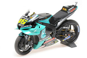 �~�j�`�����v�X 1/12 ���}�n YZR-M1 �y�g���i�X �o�����e�B�[�m�E���b�V �u���b�N/�O���[��Minichamps 1:12 Yamaha YZR-M1 TEAM PETRONAS YAMAHA SRT N 46 MOTOGP TEST QATAR 2021 VALENTINO ROSSI BLACK GREEN