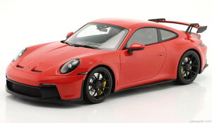 �~�j�`�����v�X 1/18 �|���V�F 911 (992) GT3 2021 ���b�h/�u���b�N 111�����Minichamps 1:18 Porsche 911 (992) GT3 2021 guards red / black rims Limitation 111 pcs.